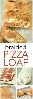 Braided Pizza Loaf Recipe Recipe Recipes Pizza Loaf Recipe Food