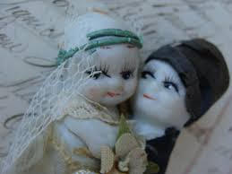 Bisque Wedding Doll