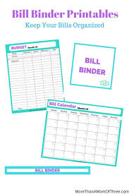 Like A Boss Series Organize Your Bills With A Bill Binder Free Printable Bill Binder Bill Organization Printables Bill Organization