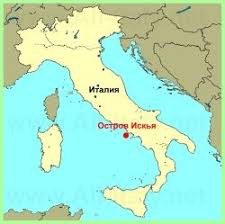 1801x1037 px (пикселей) вес карты: Ostrov Iskya Na Karte Italii Map World Map Italy