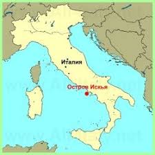 1801x1037 px (пикселей) вес карты: Ostrov Iskya Na Karte Italii Map World Map Italy