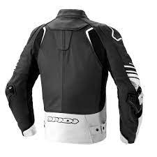 Spidi Bolide Leather Jacket Burnoutmotor