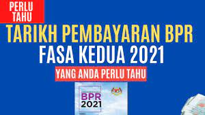 Untuk makluman, kementerian kewangan malaysia sebelum ini telah mengumumkan bahawa tarikh akhir untuk orang ramai membuat pendaftaran baharu dan kemaskini bpr 2021 adalah pada 15 februari 2021. Tarikh Pembayaran Fasa Kedua Bpr 2021 Yang Anda Perlu Tahu Utk Bayaran Youtube