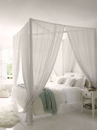 However, canopy beds are also sought. Walking In A Winter Wonderland Myhome Blog White Bed Canopy White Rooms White Canopy Bed