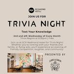 Trivia Night at SCP Redmond Hotel