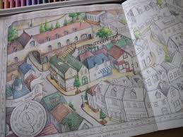 2 パン屋さんレンガ部分の塗り方紹介です 憧れのお店屋さんより 塗り絵日記 塗り絵 大人の塗り絵 ぬり絵