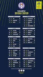 Par pour le compte des 16es de finale de coupe de france, lille, actuel leader de ligue 1, se déplaçait à ajaccio pour affrontait le gazélec, pensionnaire de national 2. Saison 2018 2019 Un Calendrier Equilibre Lesviolets Com