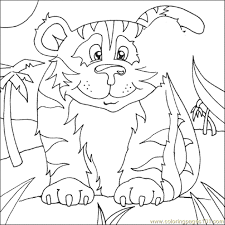 Tigers are an endangered species. 74 Cute Tiger Coloring Page For Kids Free Tiger Printable Coloring Pages Online For Kids Coloringpages101 Com Coloring Pages For Kids