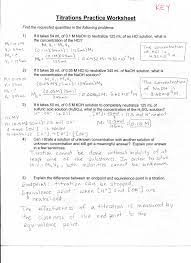 If it takes 54 ml of 0.1 m naoh to neutralize 125 ml of an hci solution, what is the concentration of the hci? Acid Base Titration Worksheet Answer Key