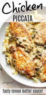 Easy Chicken Piccata Chicken Piccata Recipe Chicken Tender Recipes Baked Lemon Entree Recipes