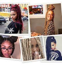 25 Coiffures A Realiser Quand On Porte Des Tresses Coiffure Tresse Modele Coiffure
