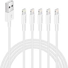 Amazon Com Iphone Charger Lightning Cable 5pack 3ft Phone Charger To Syncing Charging Cable Data Cord Compatible With Iphone Xs Iphone Xs Max Iphone Xr Iphone X Iphone 8 Plus Iphone 7 6 5 Plus