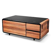 Fuel up your devices with the convenient charging station. Buy Sobro Soctb300wdbk Coffee Table With Refrigerator Drawer Bluetooth Speakers Led Lights Usb Charging Ports For Tablets Laptops Or A Cell Phone Perfect For Parties Or Entertaining Wood Online In Taiwan