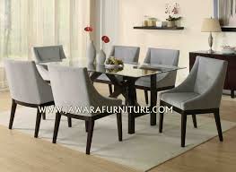 Meja makan impor kaca lengkung + 4 kursi rp. Set Meja Makan Kursi 6 Mewah Modern Jepara Jawara Furniture Jual Furniture Jati Jepara Toko Mebel Perabot Perlengkapan Rumah Di Bekasi Bogor