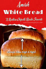 No Fail Amish White Bread Recipe Amish White Bread Bread Recipes Homemade White Bread
