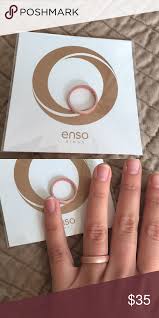Rose Gold Enso Ring Enso Rings Are A More Contemporary Take