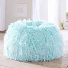 Women faux fur tote shoulder bag handbag furry fluffy leopard animal print. Himalayan Faux Fur Plume Bean Bag Chair In 2021 Bean Bag Chair Tween Girl Bedroom Room Ideas Bedroom
