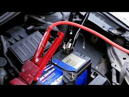 Connect one end of the red (positive) jumper cable to the positive terminal on the if you have a standard transmission car, you can jump start that bad boy without using cables. How To Jumpstart A Car Youtube