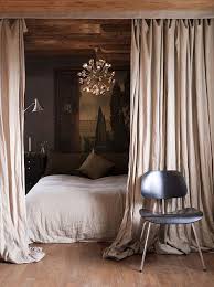 Scroll through the following diy canopy bed ideas and revamp your sleeping as time goes by, the fabric draperies are not merely installed for privacy but also to make a statement in the bedroom. Rustic Industrial Apothecary Mod Bed Nook Bedroom Design Home Bedroom