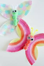 Schmetterling Basteln 33 Bunte Ideen Und Einfache Anleitungen Fur Gross Und Klein In 2020 Kinder Basteln Einfach Basteln Mit Kindern Basteln Mit Kleinkindern Ostern