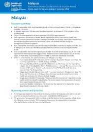 Download a comprehensive list of 10,202 companies in malaysia with actionable sales & marketing data, including decision maker contacts. Covid 19 In Malaysia Situation Report 17