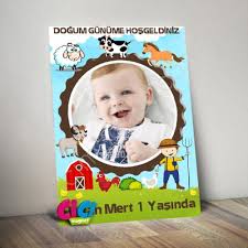 Ayaklı pano 1 rakamı ürün kartondur. Ciftlik Temali Resimli Dogum Gunu Foto Ayakli Pano Cici Magnet Eko Parti Paketleri Dogum Gunu Konseptleri