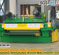 8-feet Spindleless Peeling Machine for Small-Diameter Logs ...