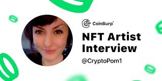 CoinBurp NFT Artist Interview Series — CryptoPom