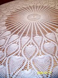 Amid all the other things you will display on the table, these free crochet tablecloth patterns will stand out. Ravelry Round Pineapple Tablecloth 7592 Pattern By The Spool Cotton Company