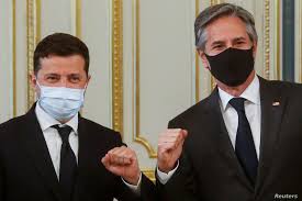 Antony john blinken (born april 16, 1962) is an american government official and diplomat serving as the 71st united states secretary of state since january 26, 2021. Blinken Us Stands With Ukraine Against Reckless Russia Actions Voice Of America English