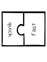 Piece of the puzzle synonym. Simple Synonym Puzzle Piece Game Speech Savvy By Speech Savvy Tpt