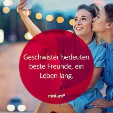 Geschwisterspruche Spruche Fur Bruder Schwester Mydays Magazin