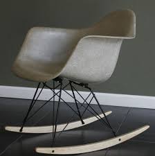 eames herman miller fiberglass shell rocking chair grey dark seafoam taupe armchair rocker 565 00 v fiberglass chair rocking armchair eames fiberglass chair