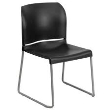black plastic sled stack chair rut 238a bk gg flash furniture comfortable seating versatile chairs