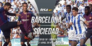 It looks unlikely, as barcelona have won the last 20 (yes) 20 home games against sociedad! Prediksi Barcelona Vs Real Sociedad 21 April 2019 Bola Net
