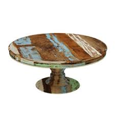 Furnitureroots' compact round dining set can be used in: Wilmington Rustic Reclaimed Wood Round Pedestal Dining Table