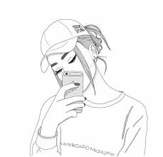 1001 Idees Pour Realiser Un Dessin Swag Hommage A La Fille Swag Dessin Swag Dessin Noir Et Blanc Dessins Faciles