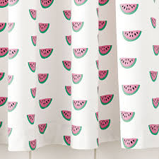 Watermelon Shower Curtain Serena Lily Unique Shower Curtain Shower Curtain Curtains