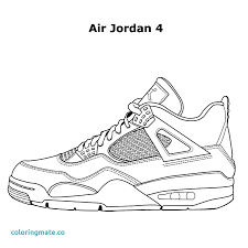 Feel free to print and color from the best 39+ air jordan coloring pages at getcolorings.com. 22 Exclusive Picture Of Coloring Pages Of Shoes Davemelillo Com Jordan Coloring Book Shoe Template Jordans