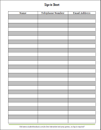 Guest And Visitor Sign In Sheet Sign In Sheet Template
