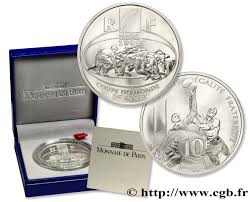 J'espère que zidane s'est inspiré de mon coup de boule de 1999. Belle Epreuve 10 Francs Coupe Du Monde De Rugby 1999 F 1318 1 Fmd 535490 Modern Coins