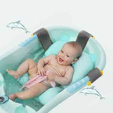 Shop for baby bath seats at bed bath & beyond. Newborn Baby Bathtub Foldable Cartoon Mat Soft Seat Infant Sink Shower Baby Play Bath Cushion Children S Bathing Bed Mat Baby Tubs Aliexpress
