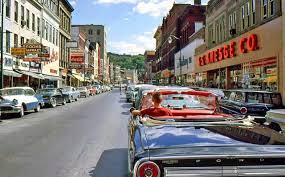 Downtown Ithaca New York Circa 1965 This May Be Route22ny Street Scenes Street Ithaca