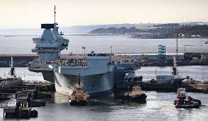 Second of the new queen elizabeth class aircraft carriers to be built for the uk. The Royal Navy Becomes A Two Carrier Navy Hms Prince Of Wales Sails For The First Time Save The Royal Navy