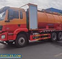 SHACMAN 18000L 10 wheeler Vacuum Sewage Suction Tank Truck ...