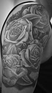 Black And Grey Rose Garden Tattoo Garden Tattoos Black And Grey Rose Pink Rose Tattoos