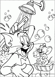 Dino coloring book pink tyrannosaurus, baby blue triceratops, orange sky and any color stars you want. Coloring Pages Tom And Jerry Coloring Book Ice Cream Pages Online Games Free Spongebob Scaled