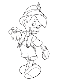 Pinocchio Pinokkio Kleurplaten Sprookjes