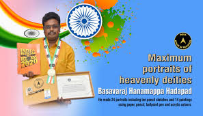 Heavenly india's profile is incomplete. Maximum Portraits Of Heavenly Deities India Book Of Records