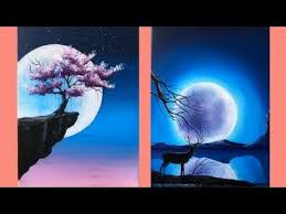 6 Canvas Paintings For Beginners Easy Painting Ideas Youtube Easy Paintings Amazing Art Painting Art Inspiration Painting